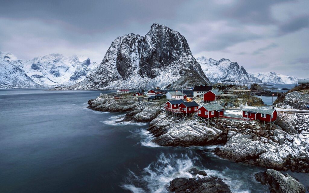 Lofoten Islands Norway Wallpapers For Desk 4K Free Download