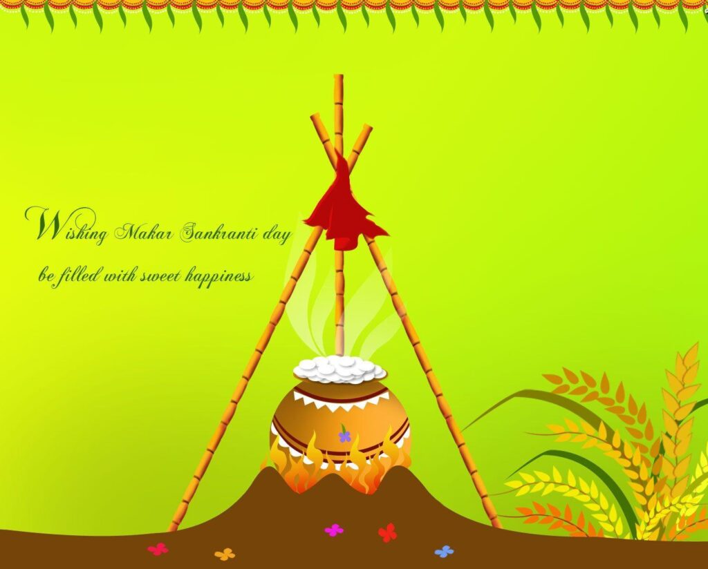 Happy Makar Sankranti 2K Wallpapers & Makar Sankranti MessagesGet