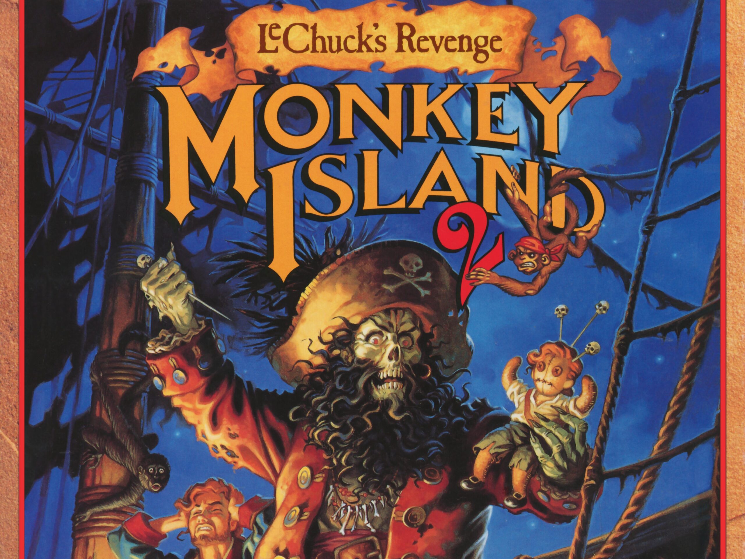 Monkey Island Lechuck’s Revenge k Ultra 2K Wallpapers