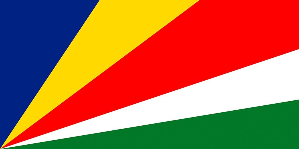 Wallpaper Seychelles Flag Stripes
