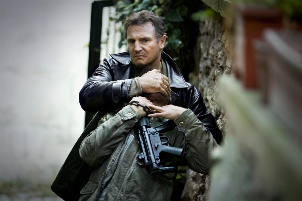 Taken Liam Neeson movies action weapons guns wallpapers