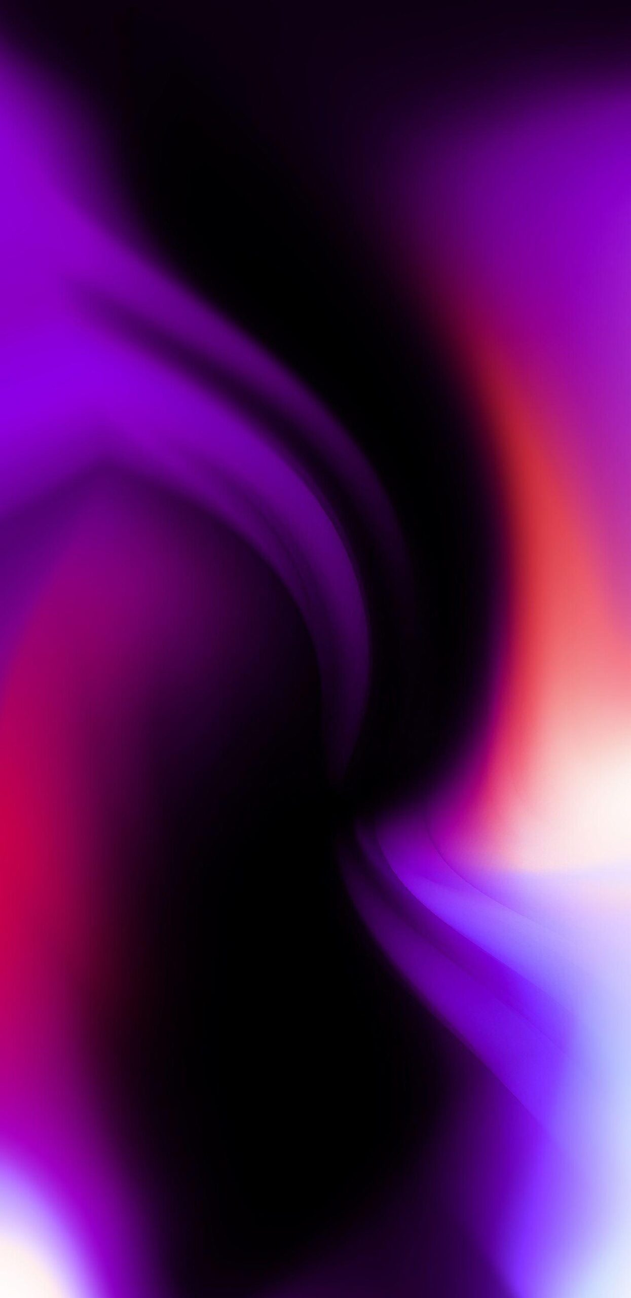 Samsung Galaxy S and S Wallpapers with Abstract Purple Lights