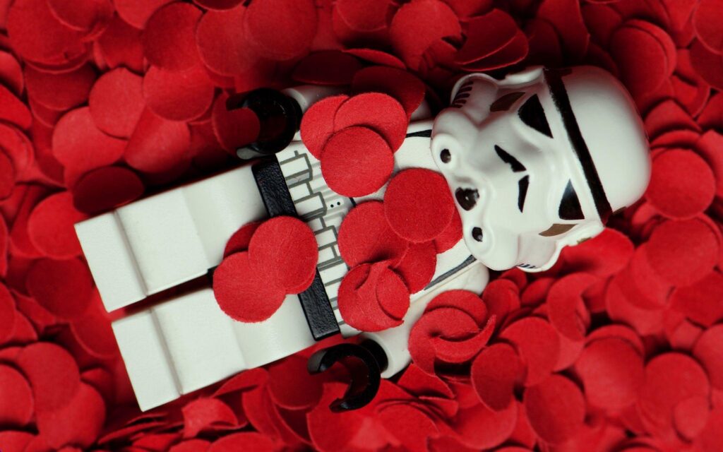 Stormtroopers Legos American Beauty Wallpapers 2K | Desk 4K and