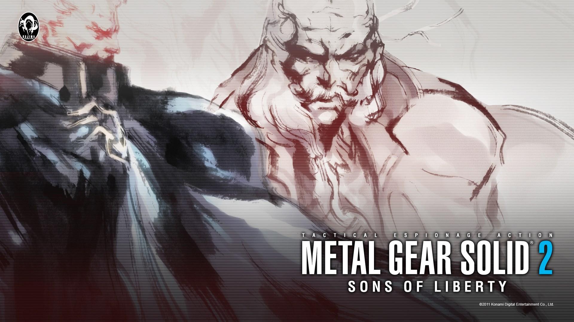 Metal Gear Solid Sons of Liberty game wallpapers