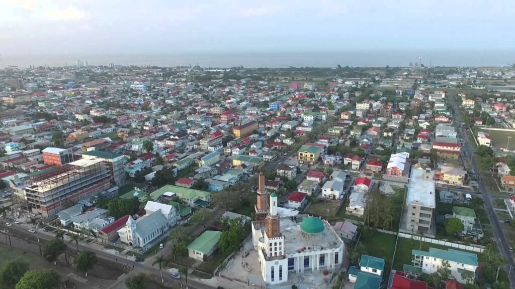 Georgetown, Guyana Drone Flight around GFC