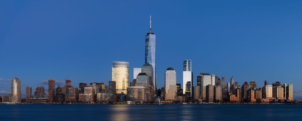 Lower Manhattan from Jersey City November pa…