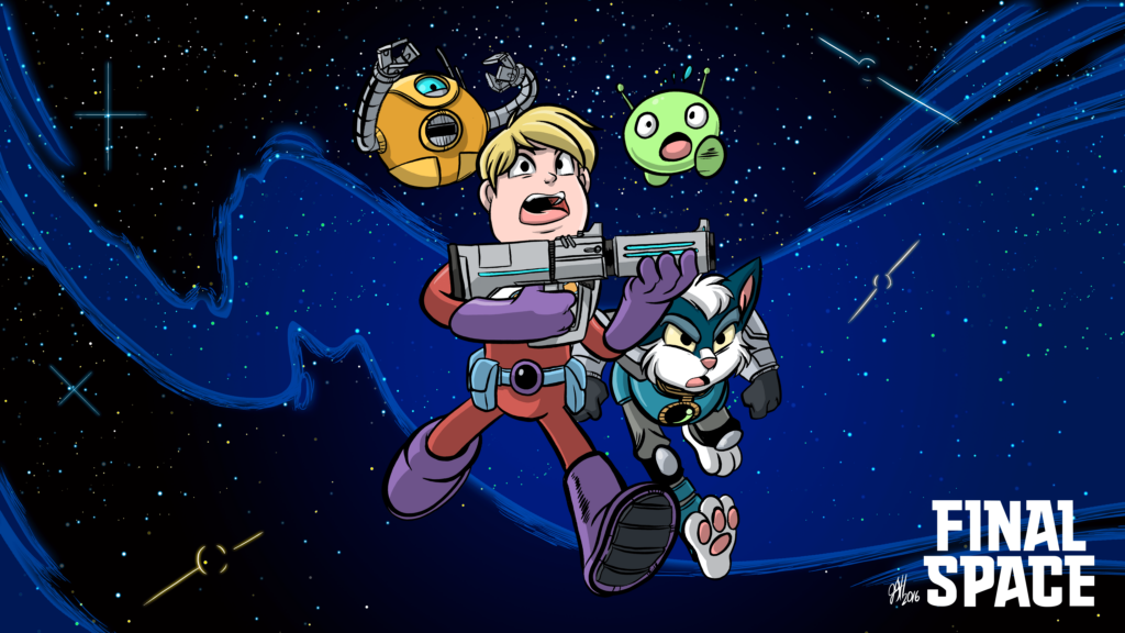 We need more Final Space wallpapers Hopefully more will surface
