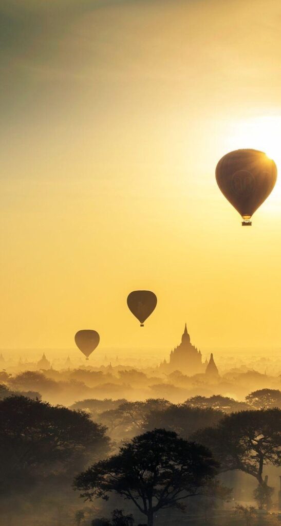 Hot air ballon @ Bagan, Myanmar
