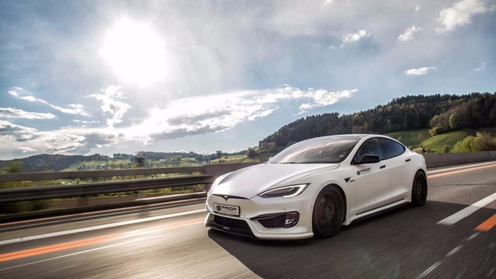 Tesla Model S Gets Aggressive Touch With Tuner’s Aero Kit