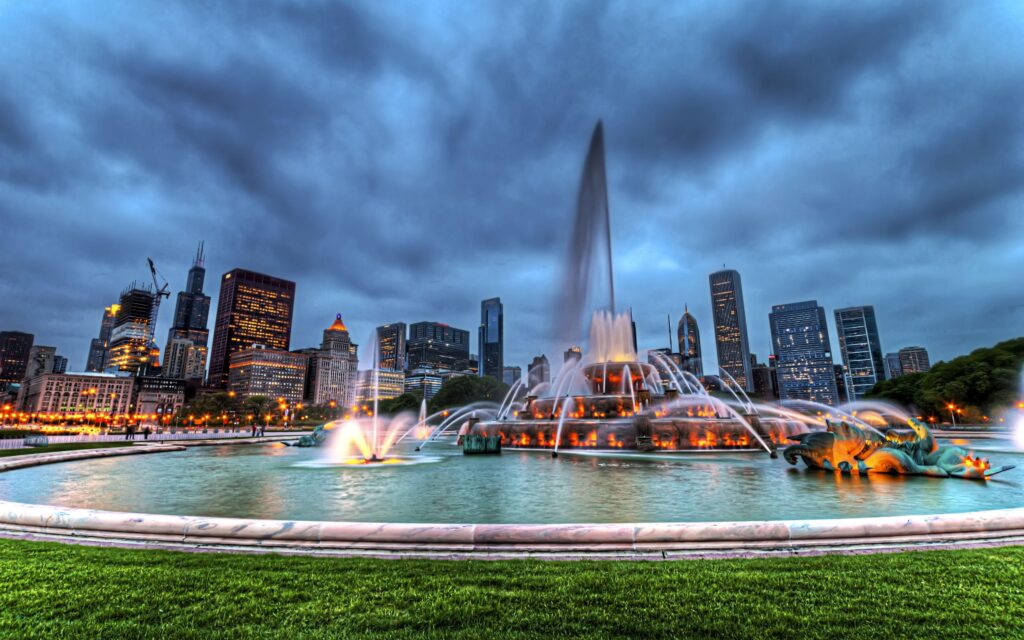 Buckingham Fountain, Chicago, Illinois, United States of America