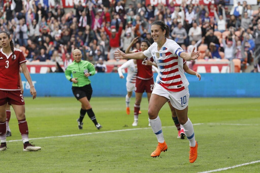 Sky Blue FC’s Carli Lloyd Scores th Career Goal As The USA