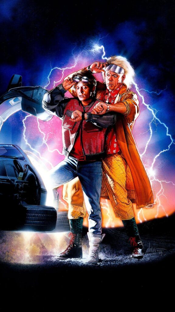 Back to the Future Wallpapers for iPhone X, , ,