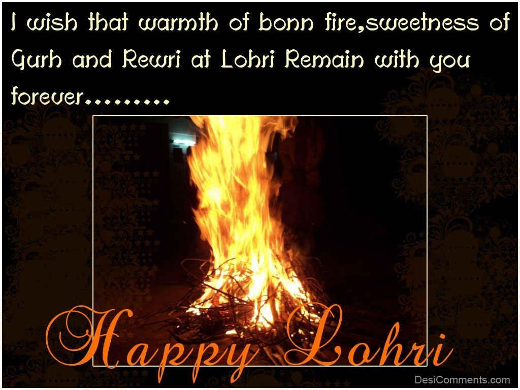 Wishing You A Very Happy Lohri