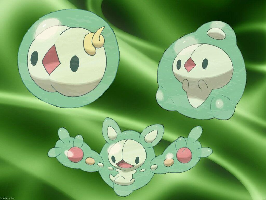 Solosis, Duosion, and Reuniclus Wallpaper solosis’s evolution HD