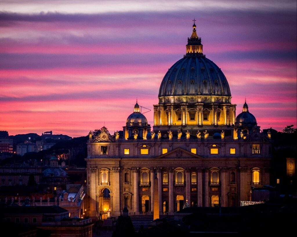 Download wallpapers rome, italy, vatican, st peters