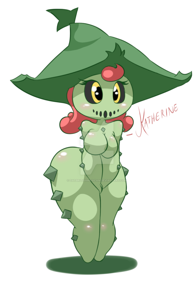 Katherine the Cacturne by DatBritishMexican