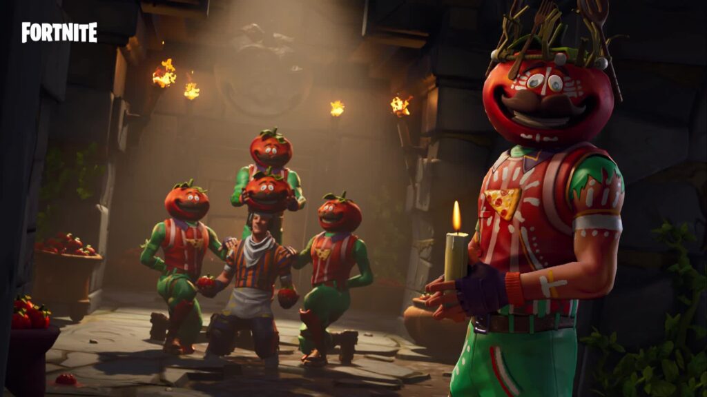 Fortnite Tomato Temple Game Live Wallpapers