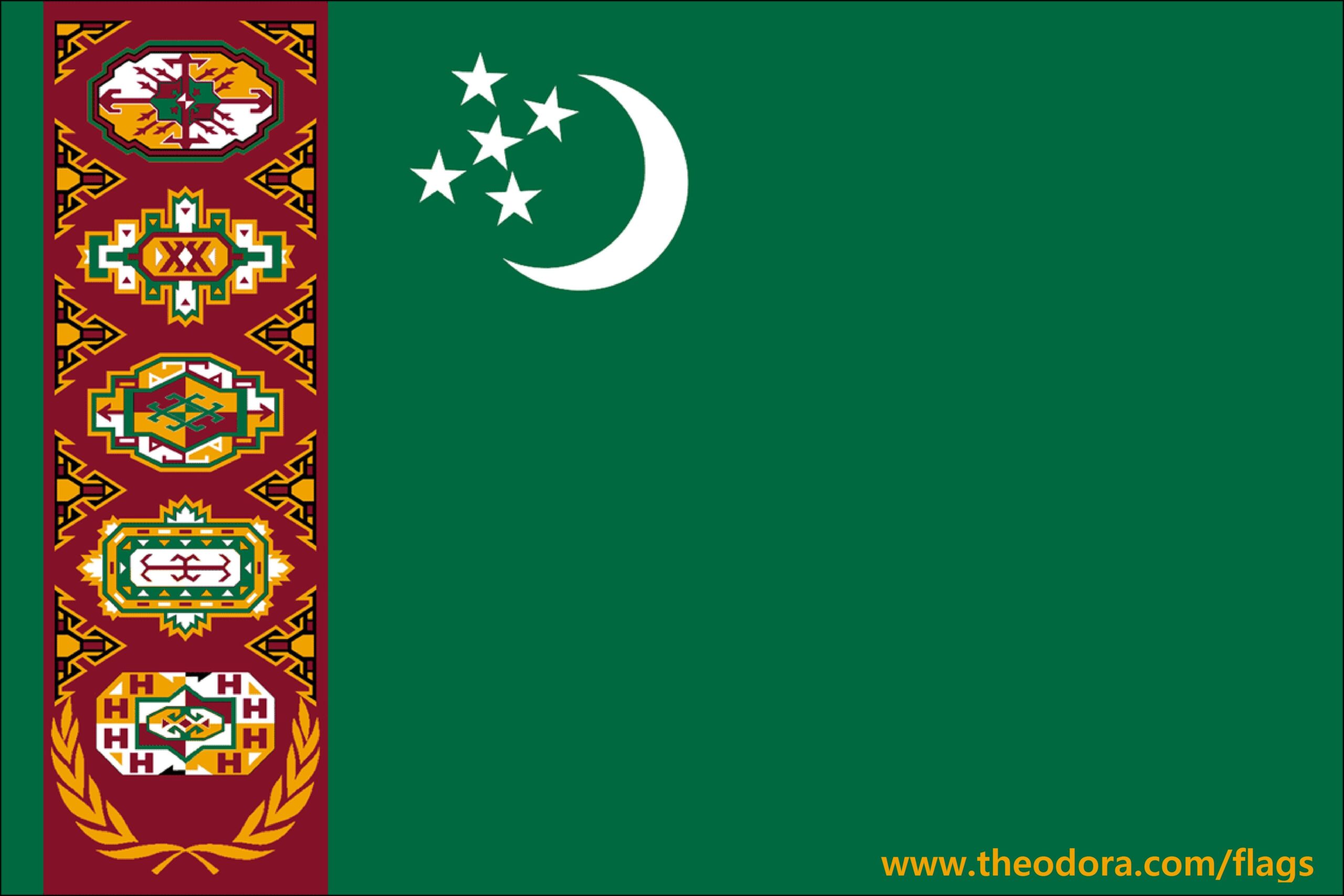 Turkmenistan Countries Flag Picture