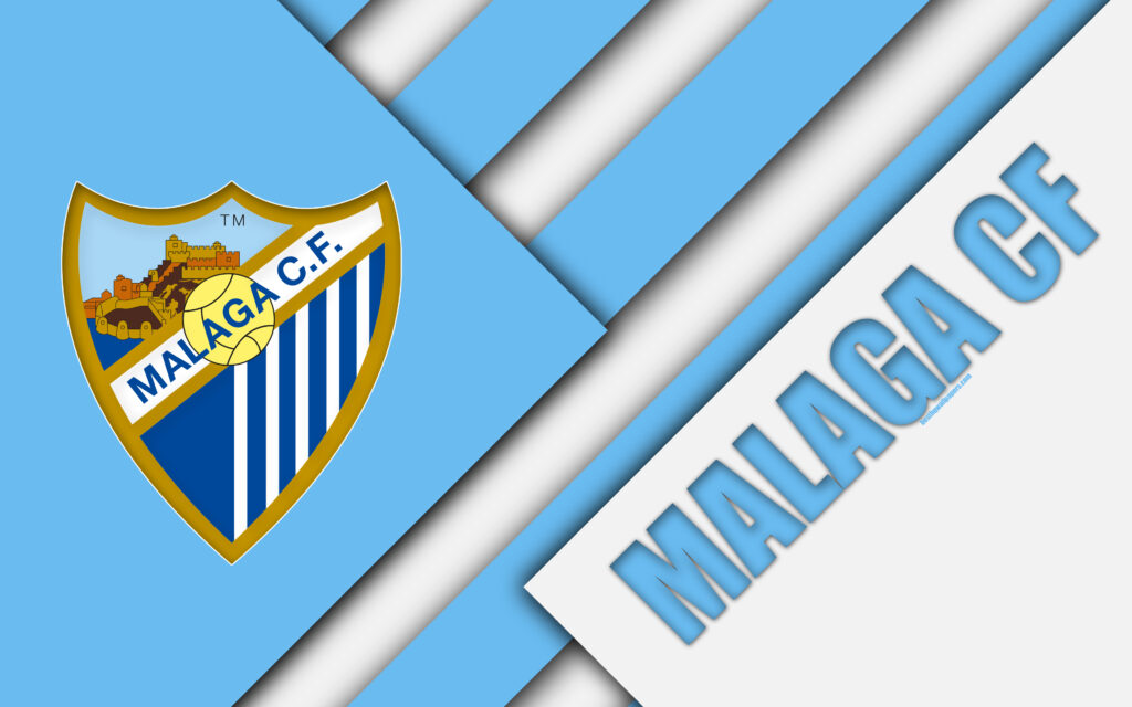 Download wallpapers Malaga CF, K, Spanish football club, Malaga