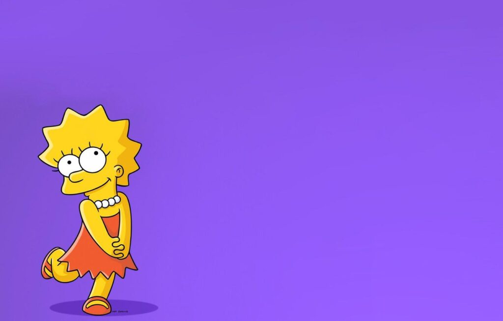 Wallpapers The simpsons, Figure, Simpsons, Lisa, Cartoon, The