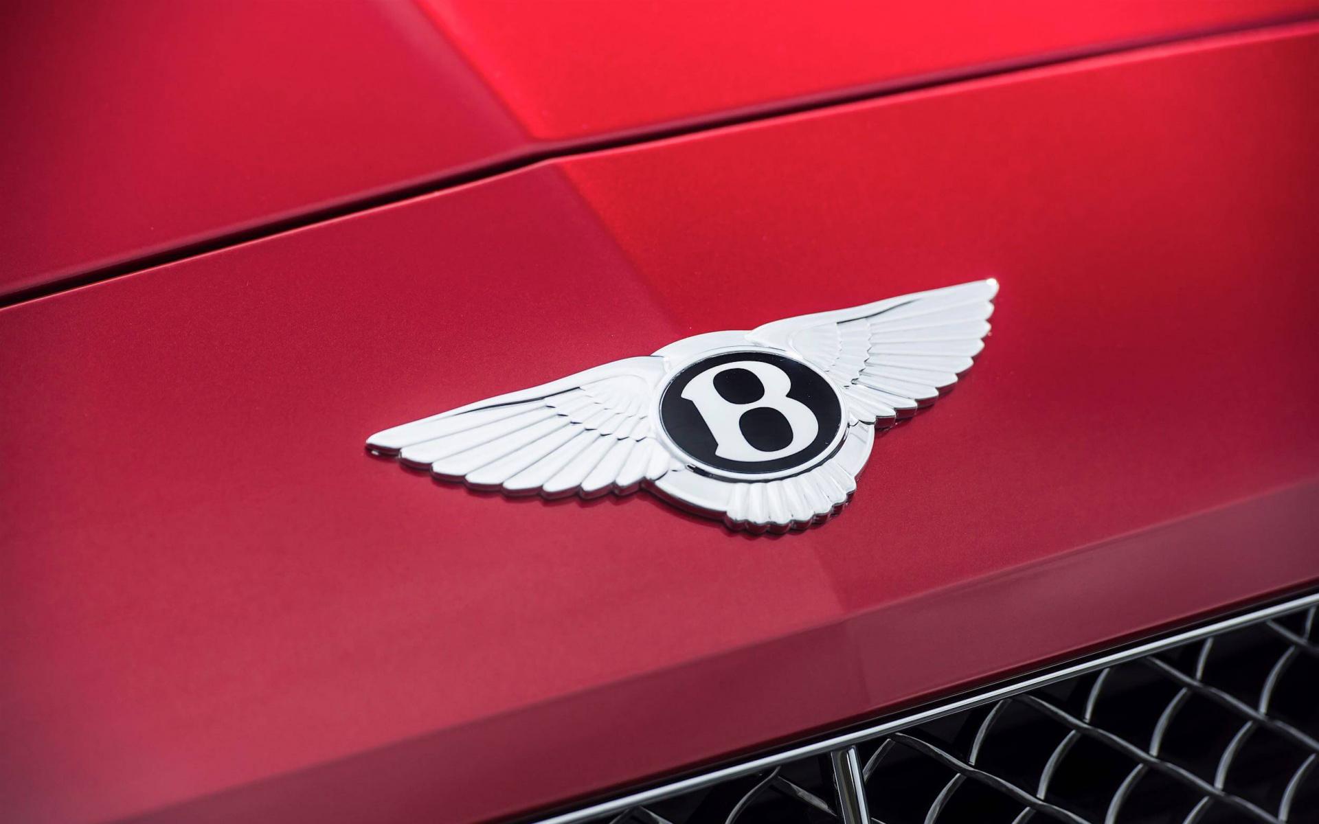 Download Wallpapers Bentley Mulsanne, Red, Bentley, Logo