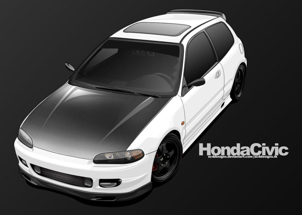 Honda Civic Toon by scdesigns