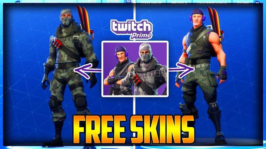 How To Get the TWITCH PRIME SKINS FOR FREE Fortnite Battle Royale