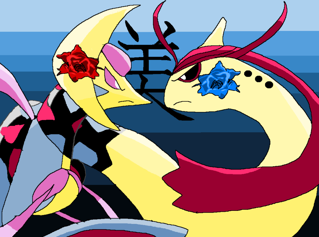 Milotic vs Cresselia Wallpaper The Two Females 2K wallpapers and
