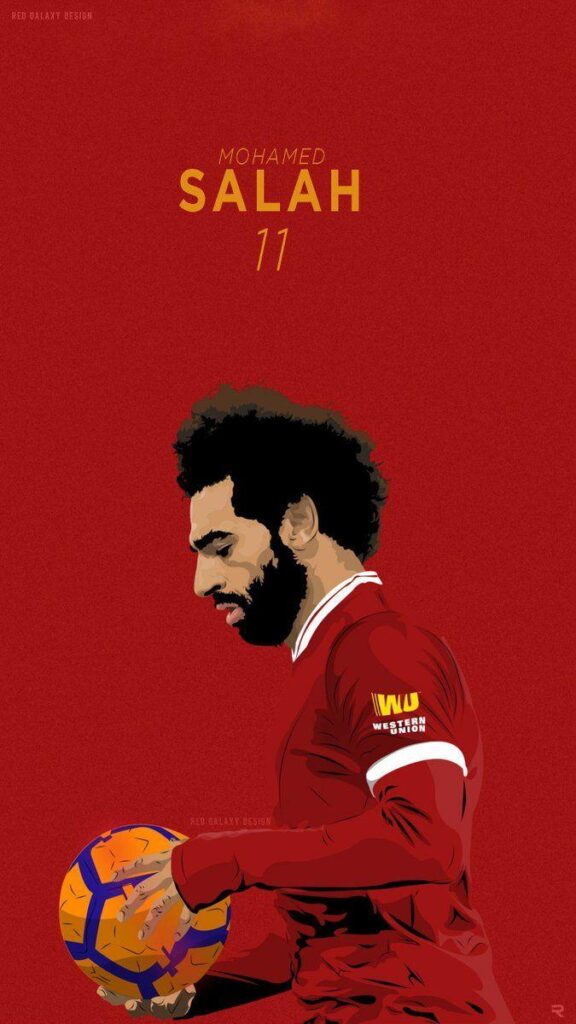 Red Galaxy Design on Twitter Mohamed Salah