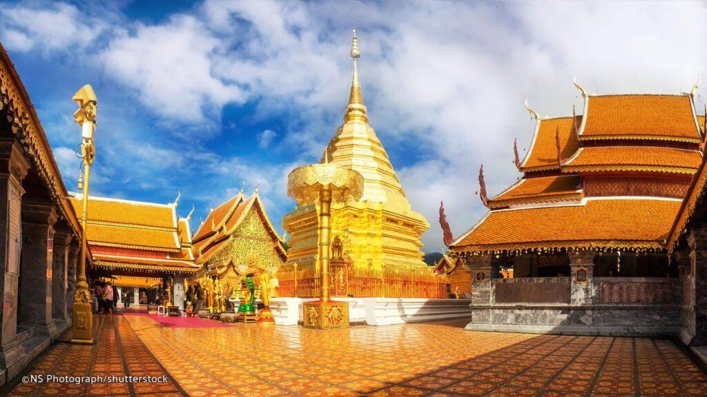 Doi Suthep in Chiang Mai Large Photos and VDO of Chiang Mai Temples