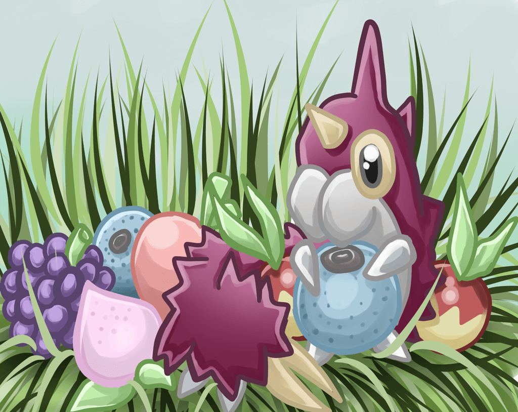 Berries! Wurmple Pokedex Contest by Caithlyn