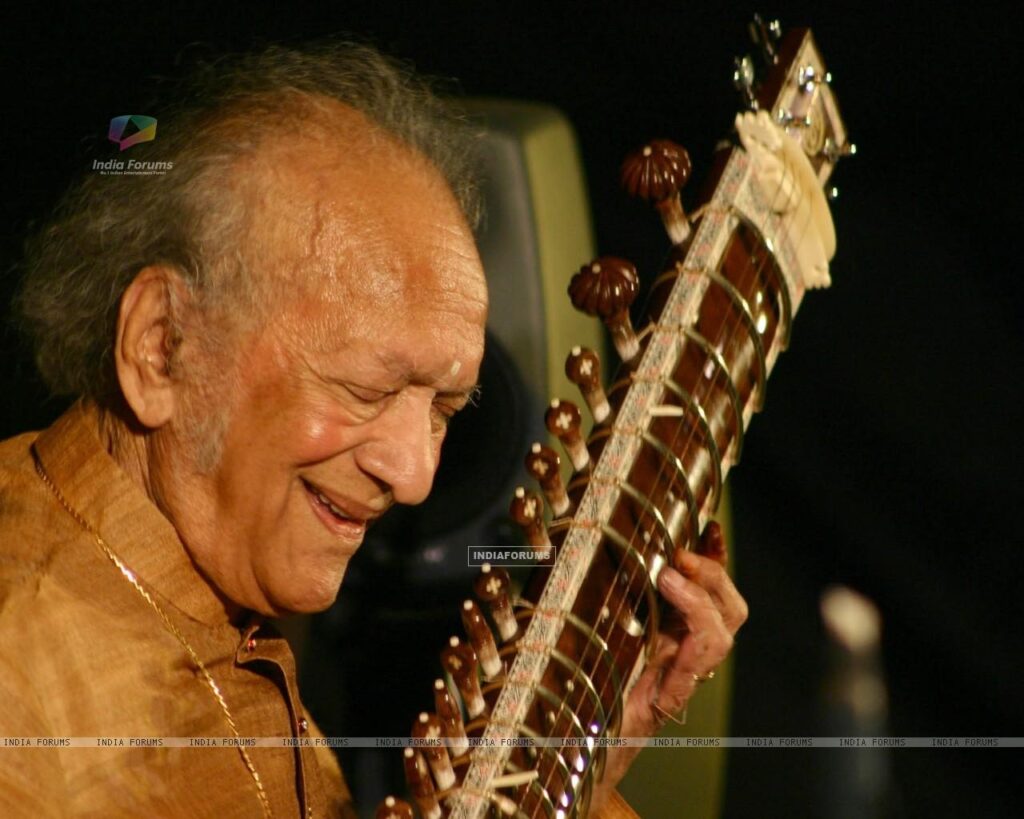 Ravi Shankar Sitar player Pt Ravi Shankar at the concert ””Music