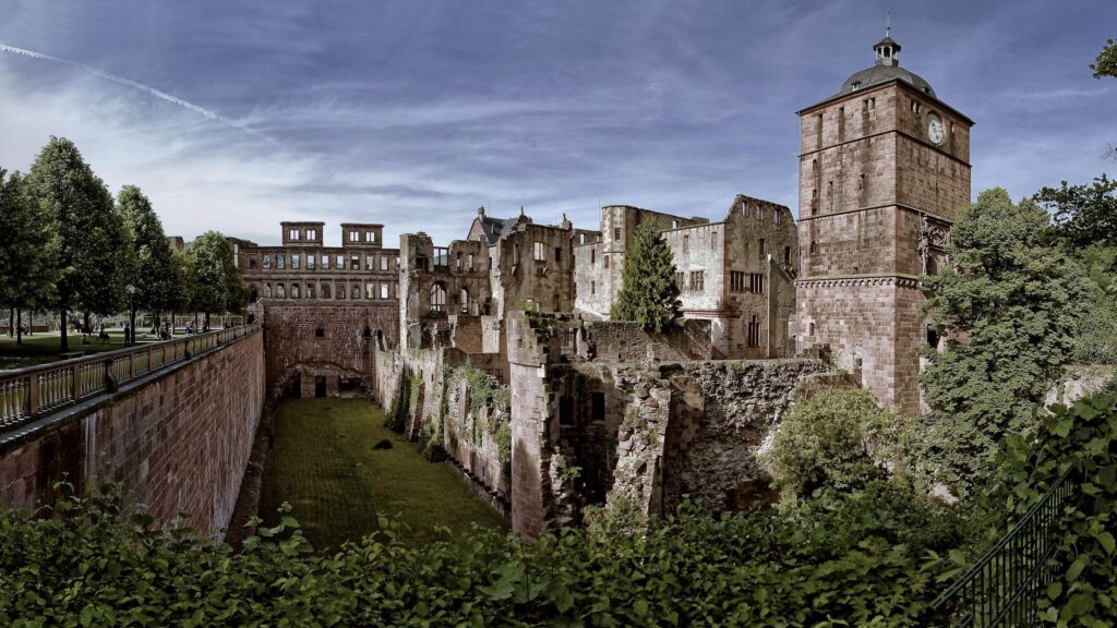 Heidelberg Castle 2K Wallpapers and Backgrounds Wallpaper