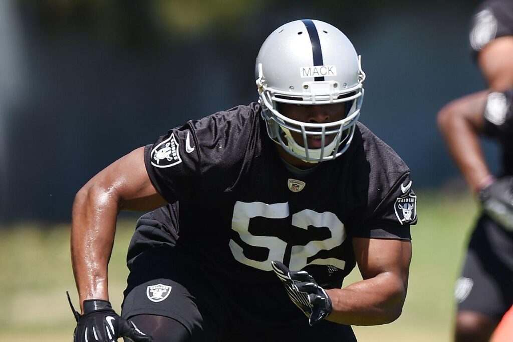 Khalil Mack discusses his role with Raiders, his irrational fear of