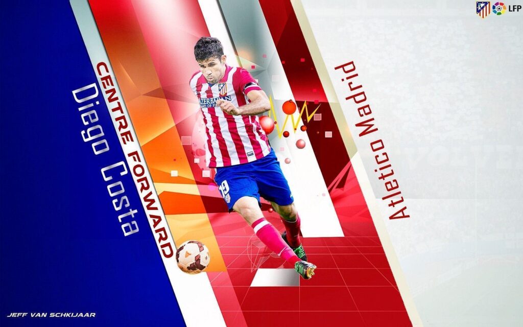 DeviantArt More Like Diego Costa Atletico Madrid Wallpapers