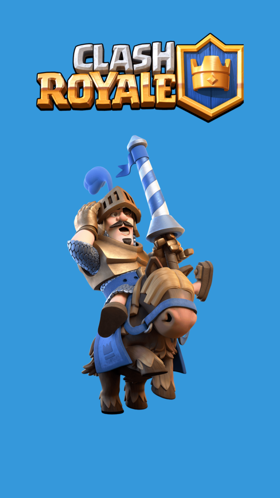 The Blue Prince Clash Royale Games iPhone Wallpapers