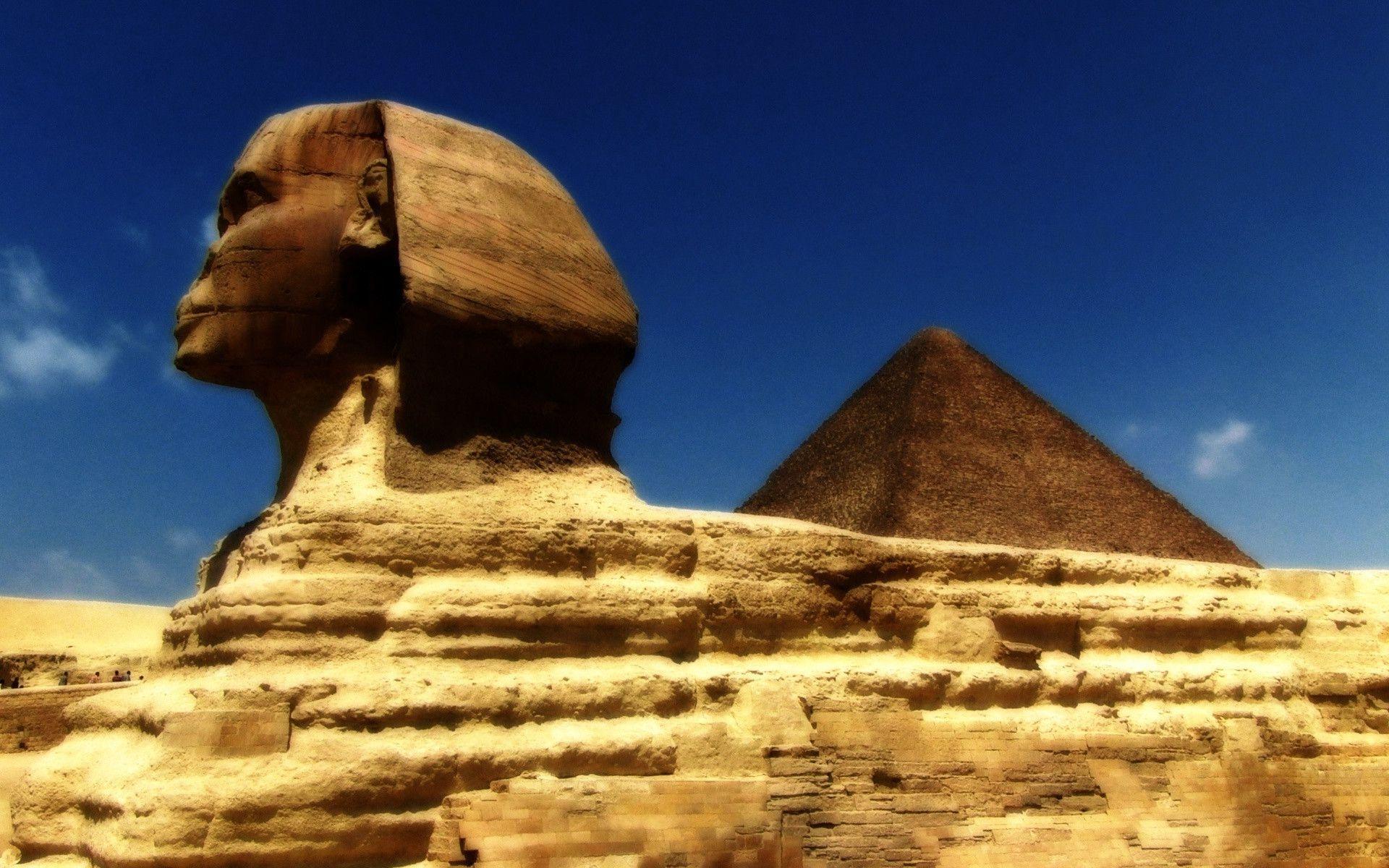 Great Sphinx in Giza Egypt Free Stock Photo and Wallpapers