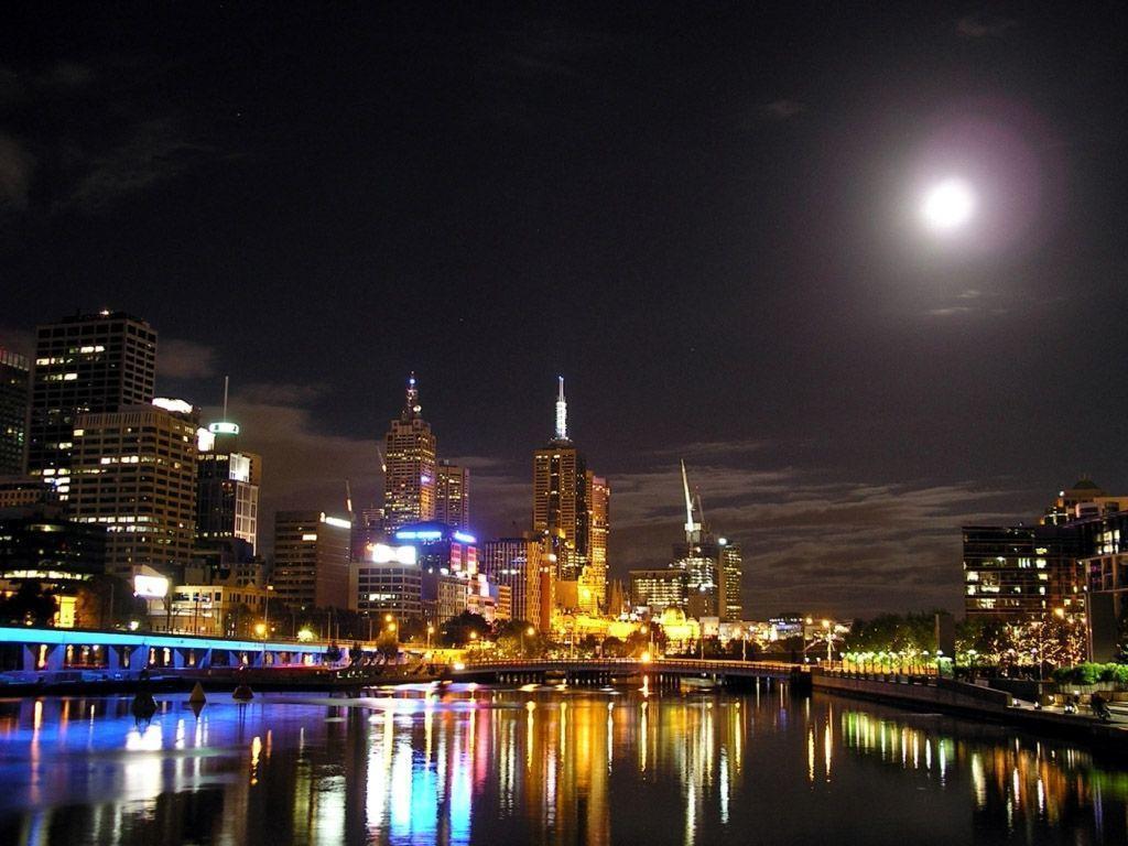 Night In Melbourne Wallpapers