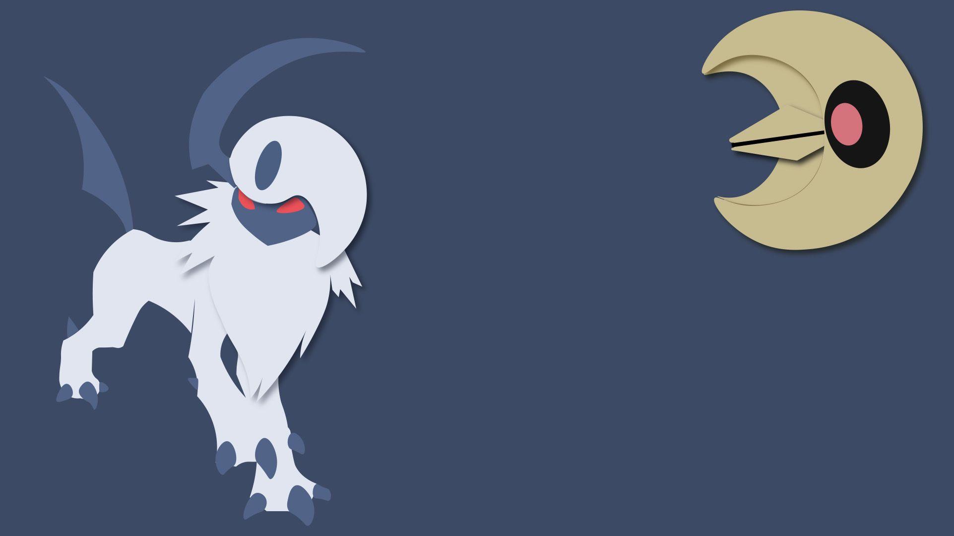 Absol Minimalist Backgrounds