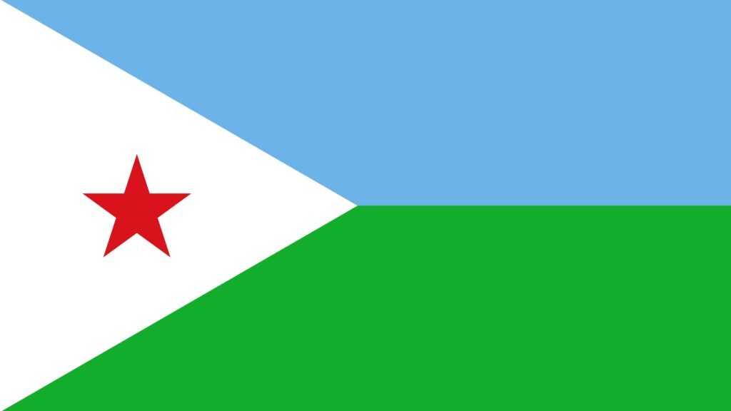 Djibouti Flag UHD K Wallpapers