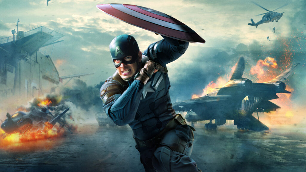 Desk 4K Wallpapers Movies Heroes comics Captain America
