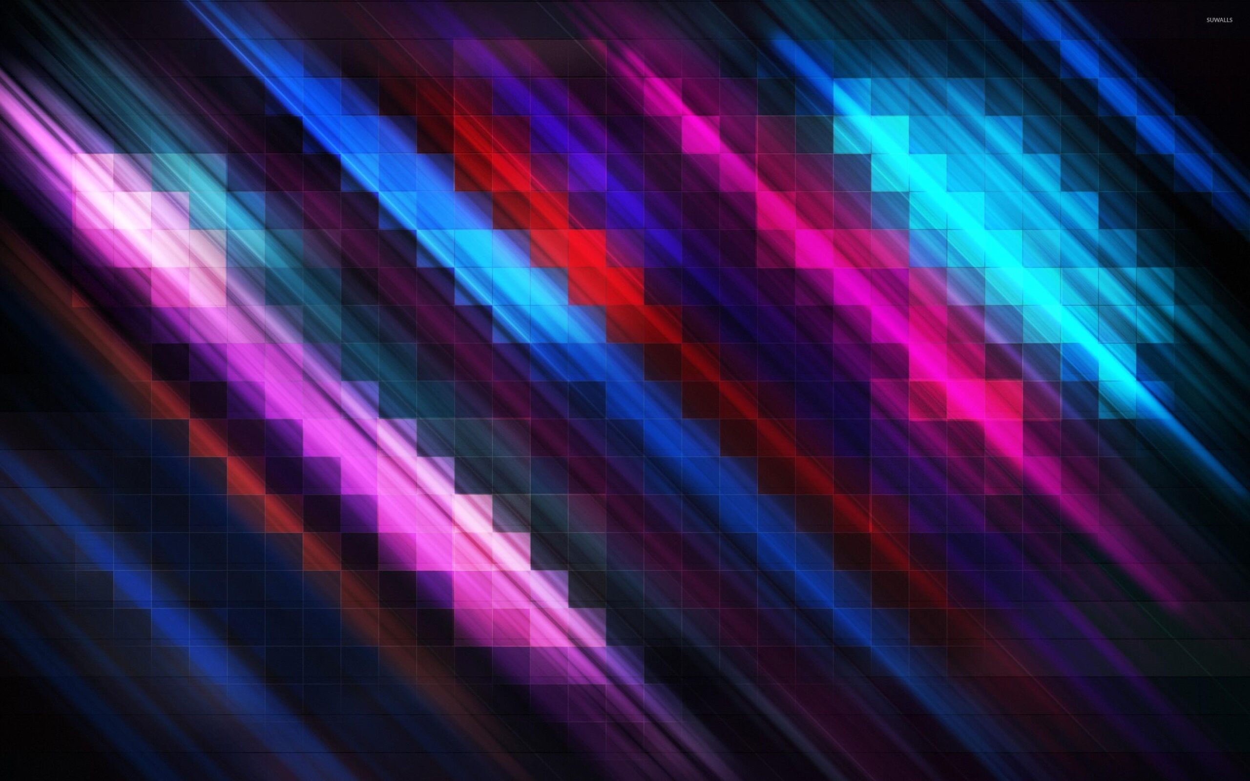 Multicolored squares and lines wallpapers