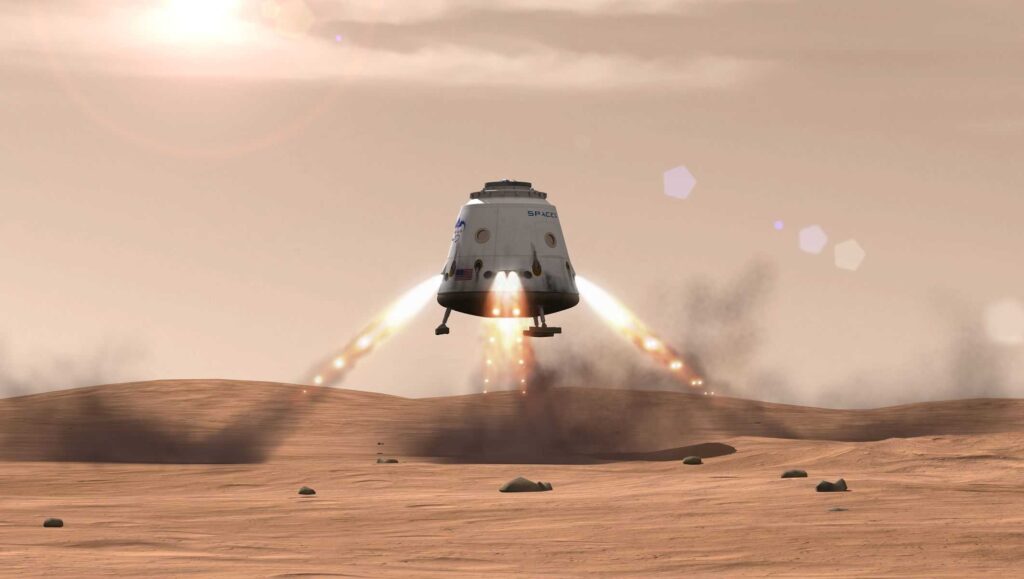 SpaceX Mars Mission HD