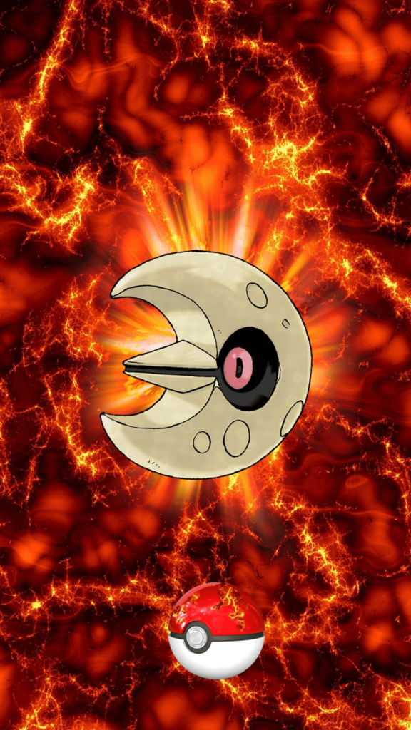 Fire Pokeball Lunatone Unknown Egg