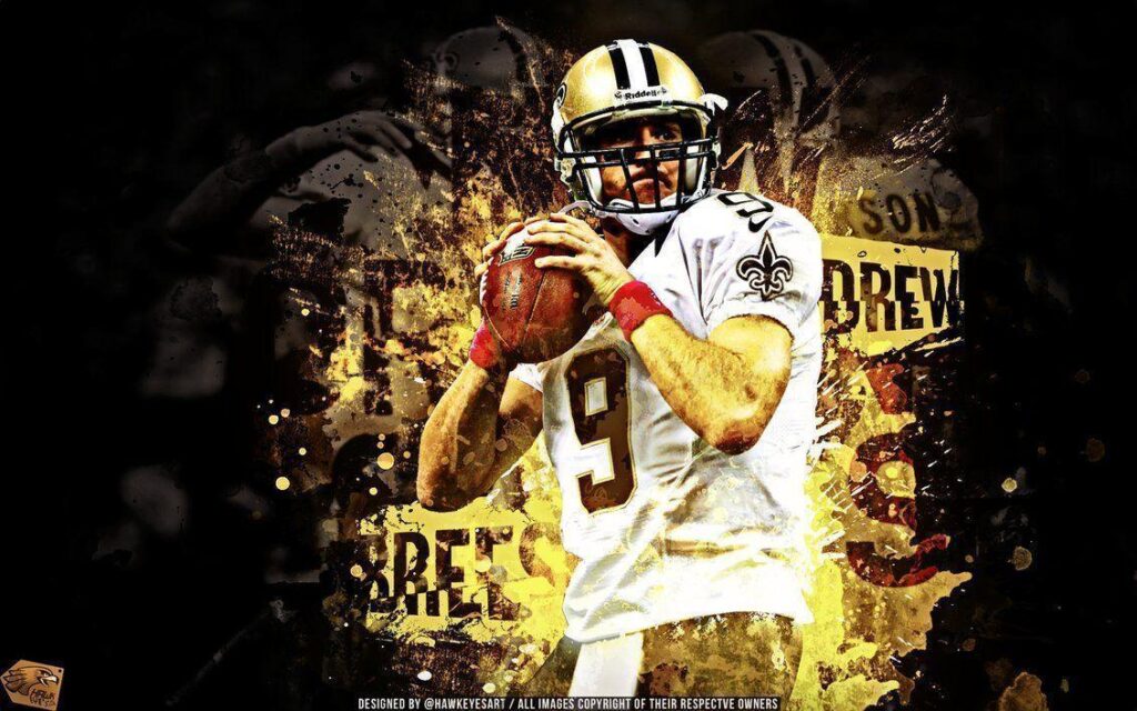 NFL Player Drew Brees 2K Photos