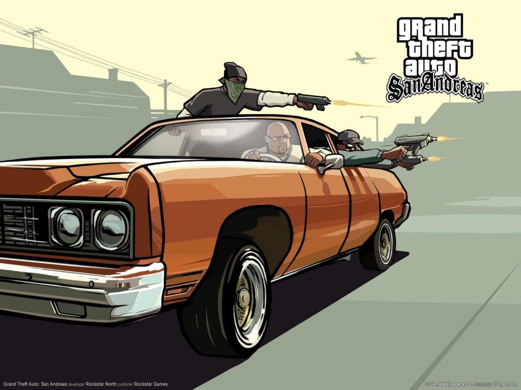 Grand Theft Auto San Andreas 2K Wallpapers