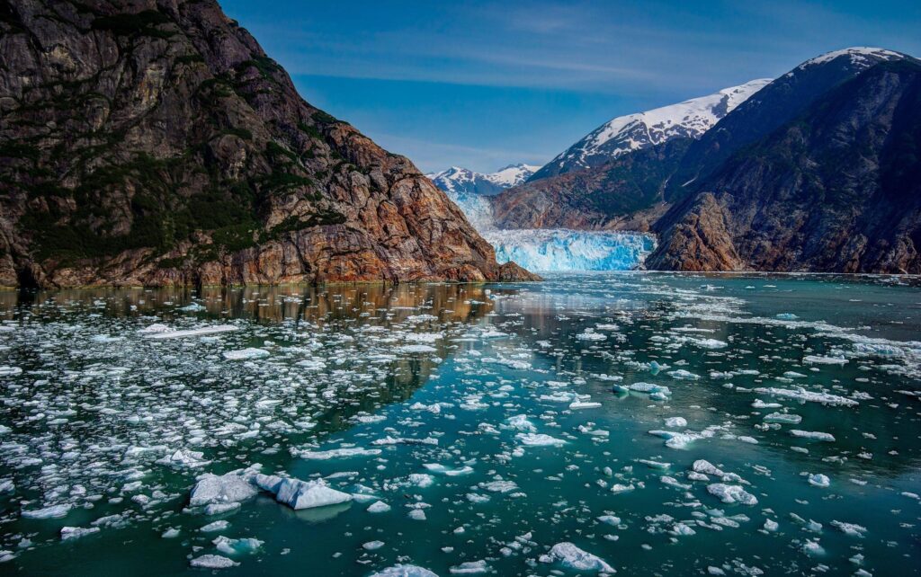 Glacier Bay Alaska mountains glaciers ice wallpapers