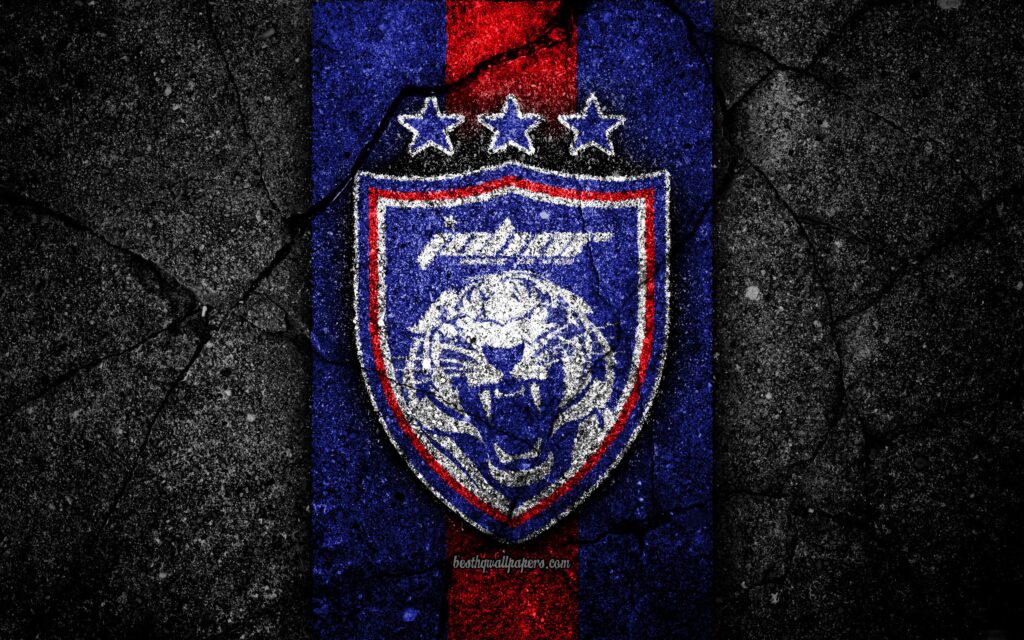 Download wallpapers Johor Darul Tazim FC, k, logo, Malaysia Super