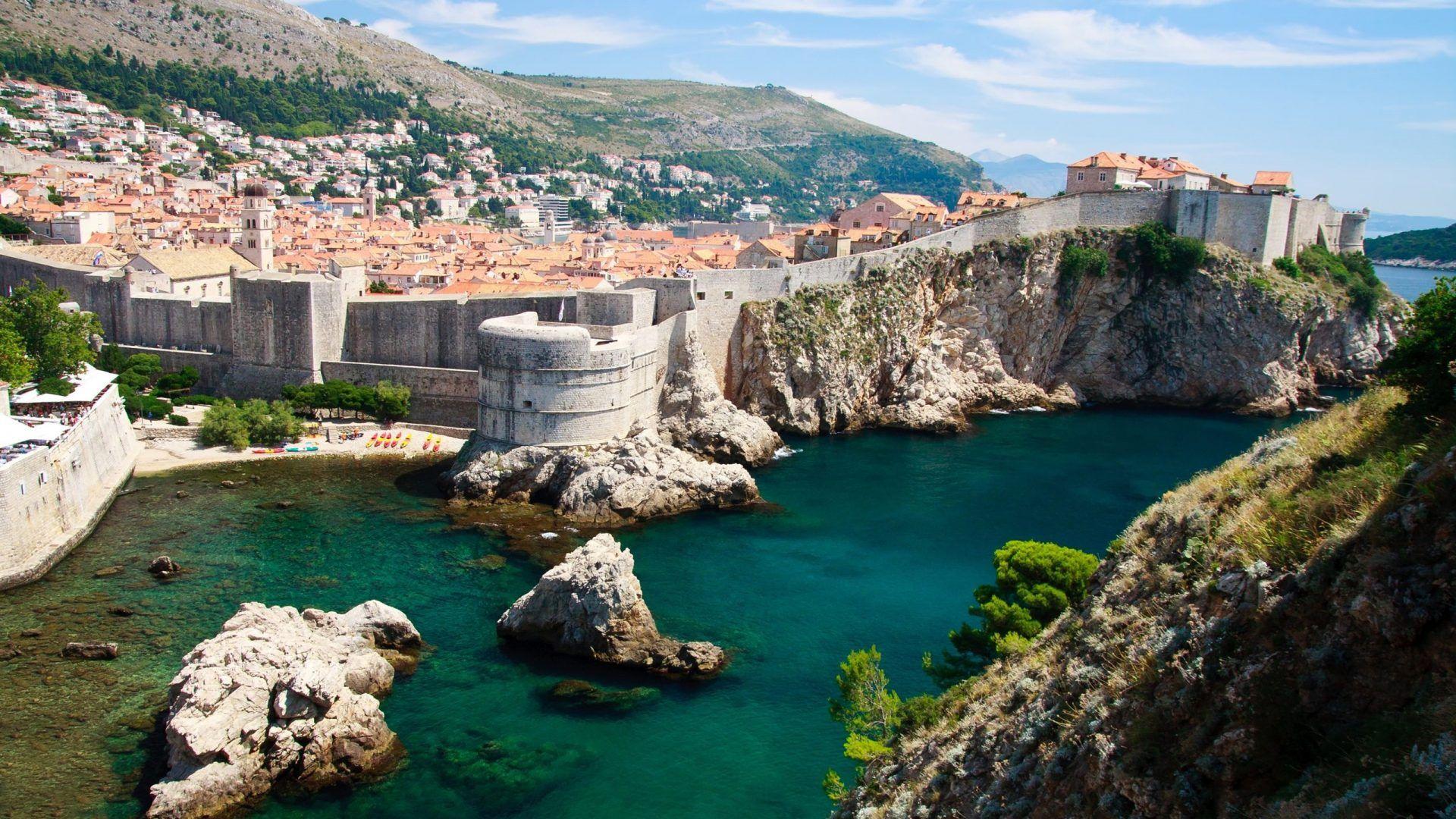 Desk 4K Wallpapers 2K Old City Walls In Dubrovnik, Croatia