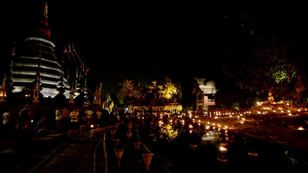 Chiang Mai, Thailand th February Magha puja day Buddha